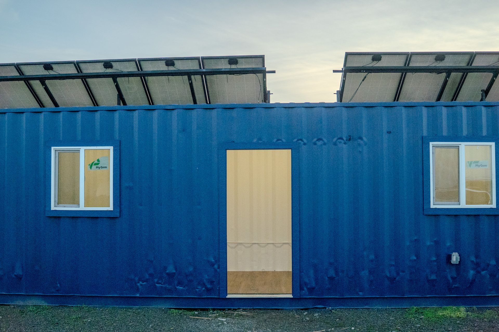 Iron Grid off-grid solar and battery powered custom containers