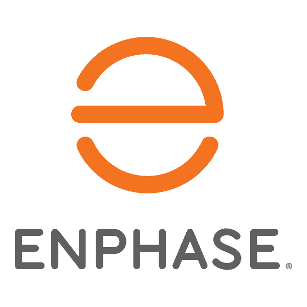 A logo for a company called enphase