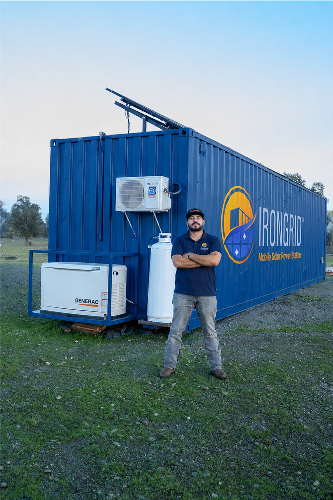 Iron Grid New Off-Grid Standalone Containers