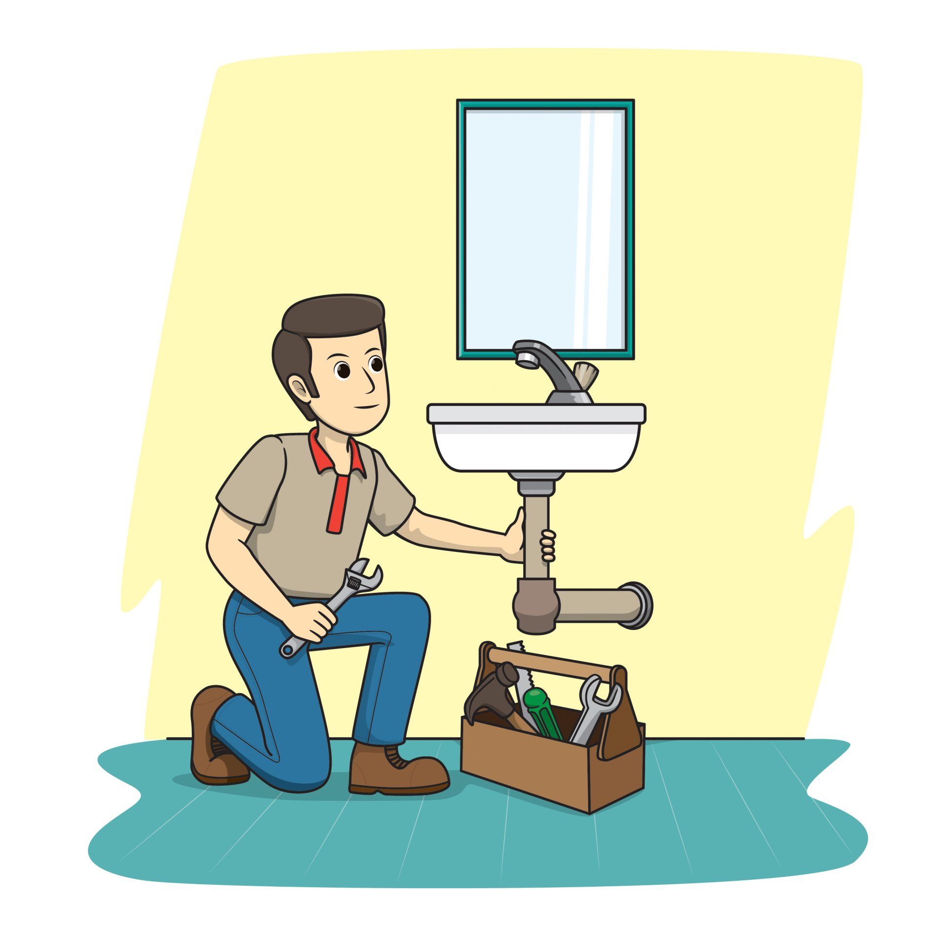 Installing Drain System — Yorktown, VA — Dave's Plumbing Inc.