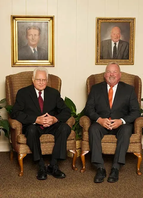 Buddy Coomer and Ronald Hill, Mynatt Funeral Home, Inc.