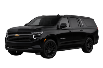 Black Chevrolet Suburban SUV.