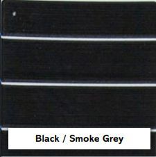Marine decking colour option: black and white