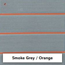Marine decking colour option: orange and grey