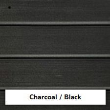 Marine decking colour option: dark grey natural wood