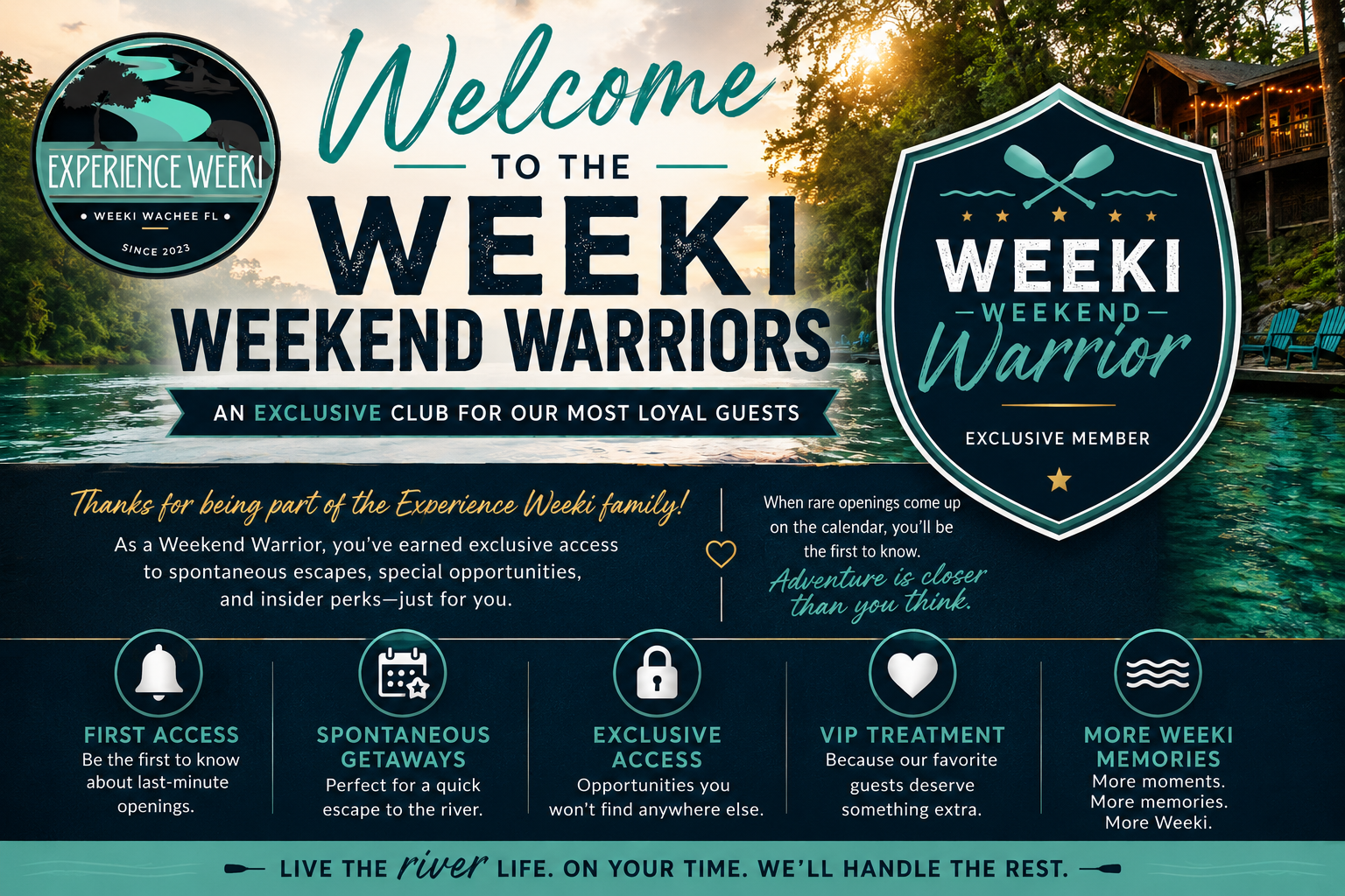 Experience Weeki Weekend Warriors