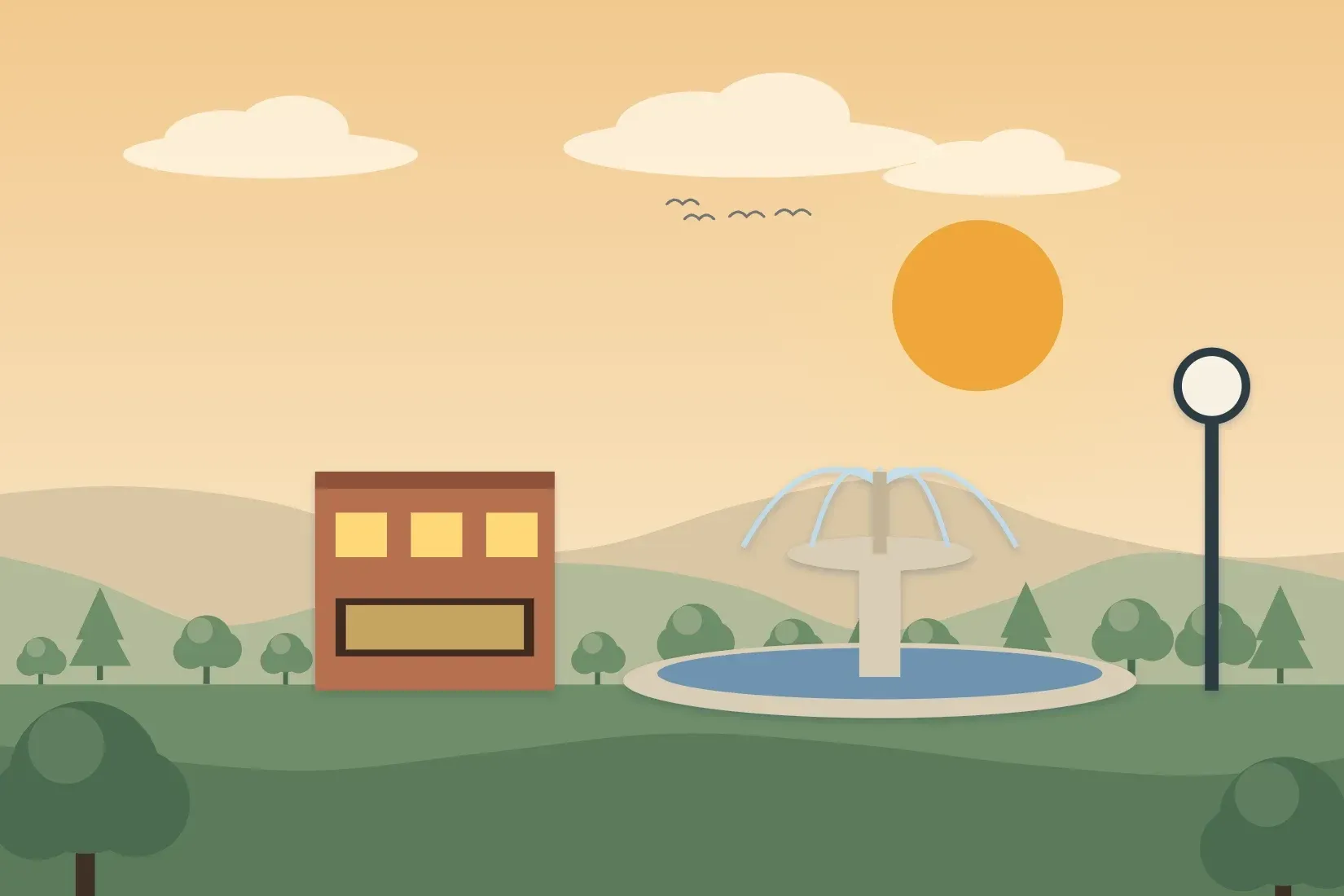 Illustration of Elmwood Park