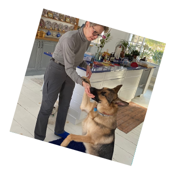 rewarding  german shepherd for obeying commands, dog training, best dog trainer near me, long island ny, lola dogs