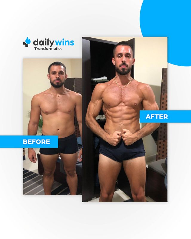 DailyWins before and after transformation image