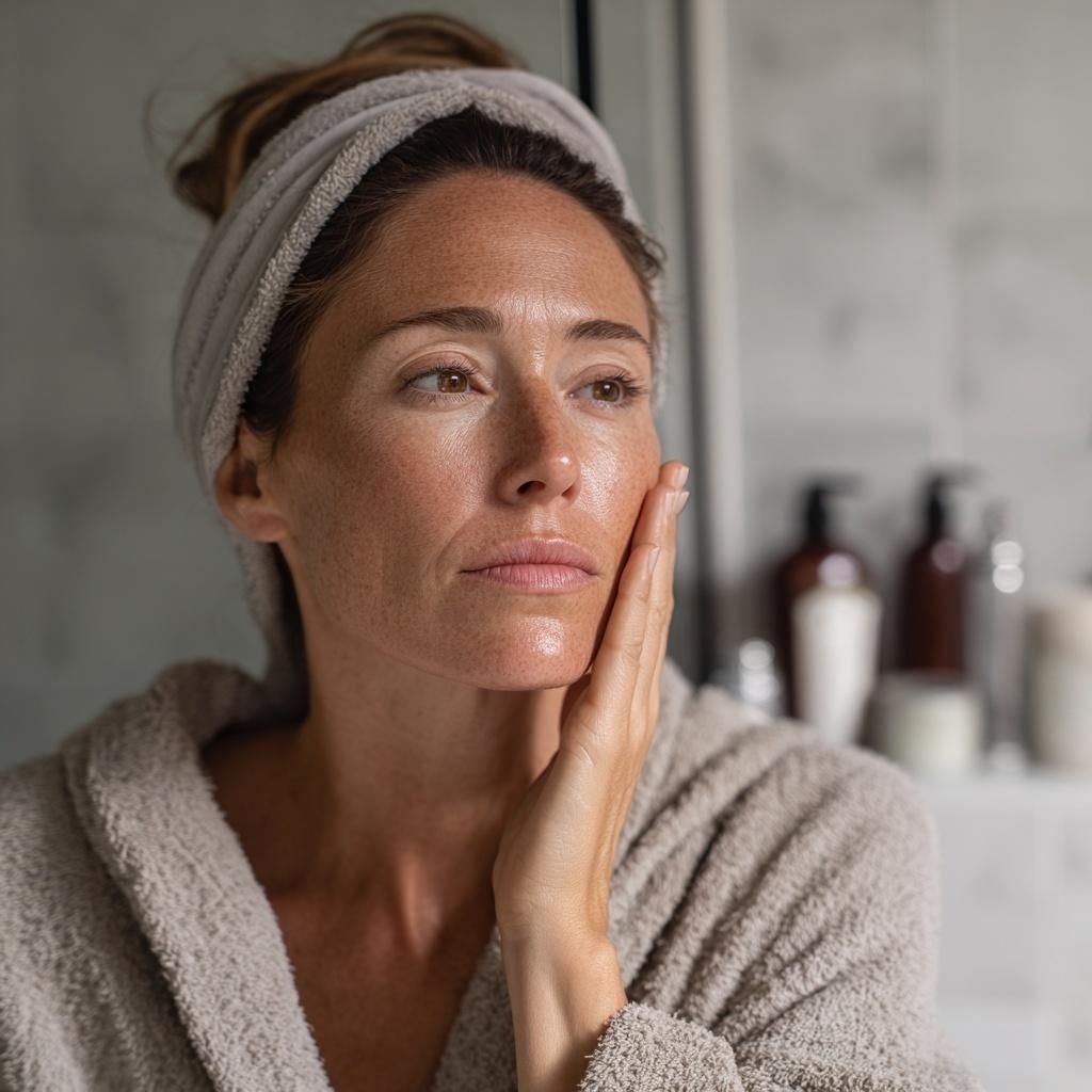 shrink large pores