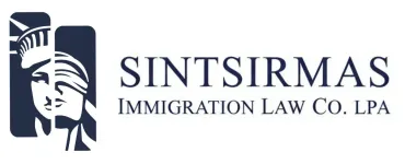 The logo for Sintsirmas Immigration Law Co. LPA