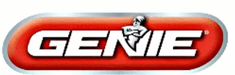 GENIE logo in red, white, and black on a rounded rectangular badge
