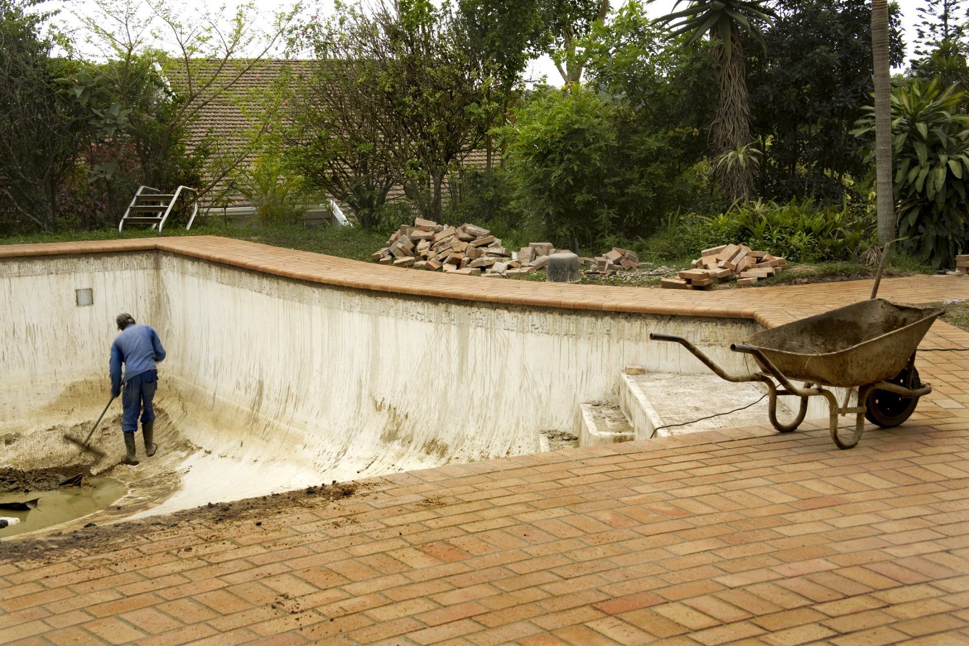 Swimming Pool Renovation - Broken Arrow, OK - C C Pool & Spa Service