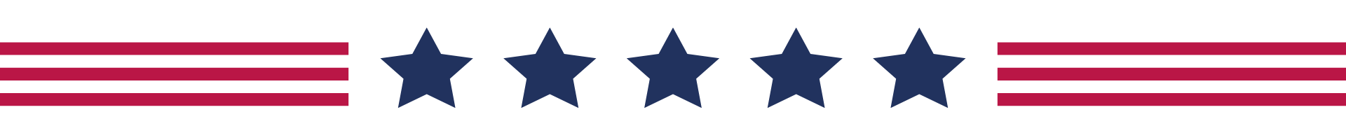 A red , white and blue flag with a row of arrows on it.