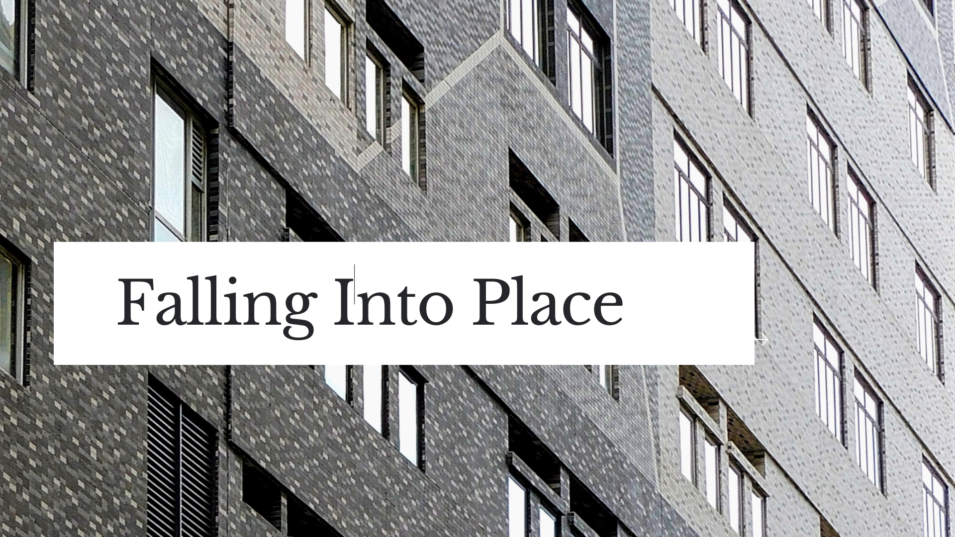 Falling Into Place