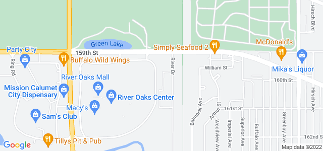 Map of business location