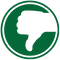 Green circle with white thumbs down.
