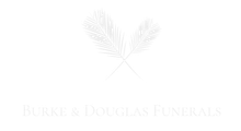 Burke & Douglas White Logo