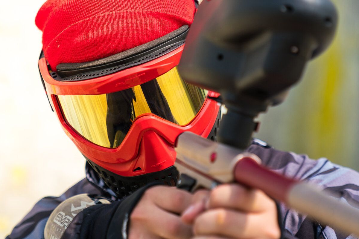 paintball player