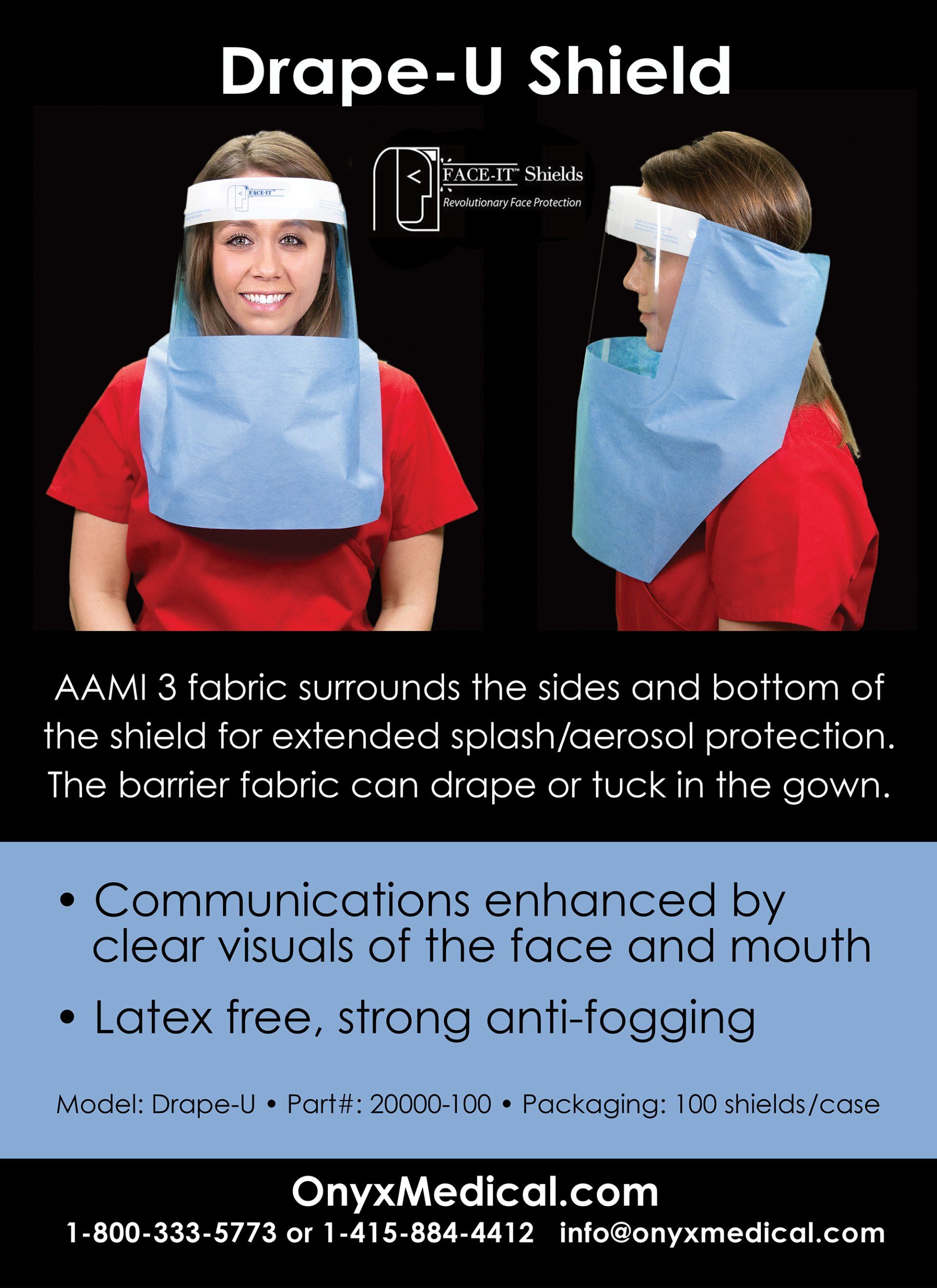 Drape-U Shield Ad