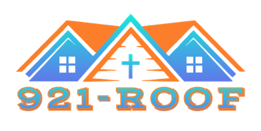 a logo for 921 Roof & exteriors