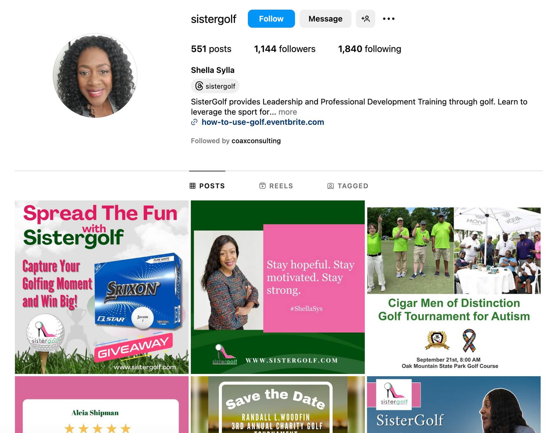 Sistergolf Projects