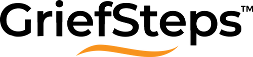 An orange arrow pointing to the right on a white background.