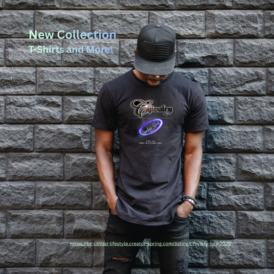 Chivalry black t-shirt
