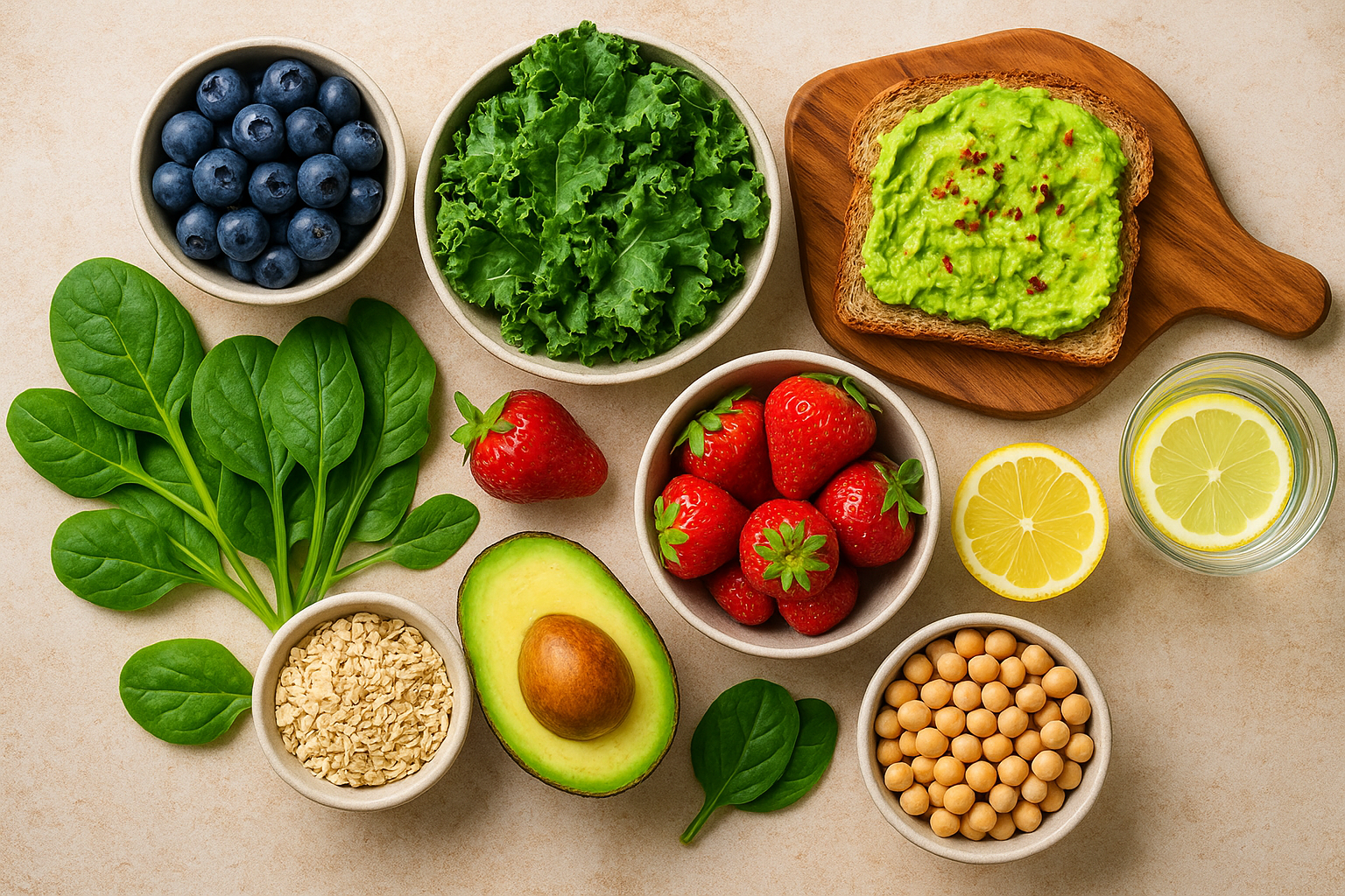 Healthy vegetables