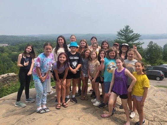 Campers in Muskoka