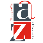 Logo tipografico &ldquo;Afa-zuela&rdquo; con lettere stilizzate rosse, grigie e bianche su sfondo bianco.
