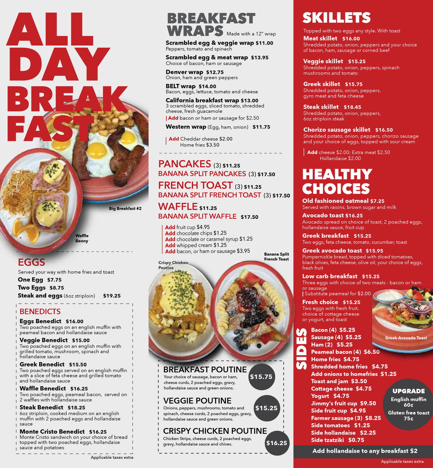 Lunch Menu