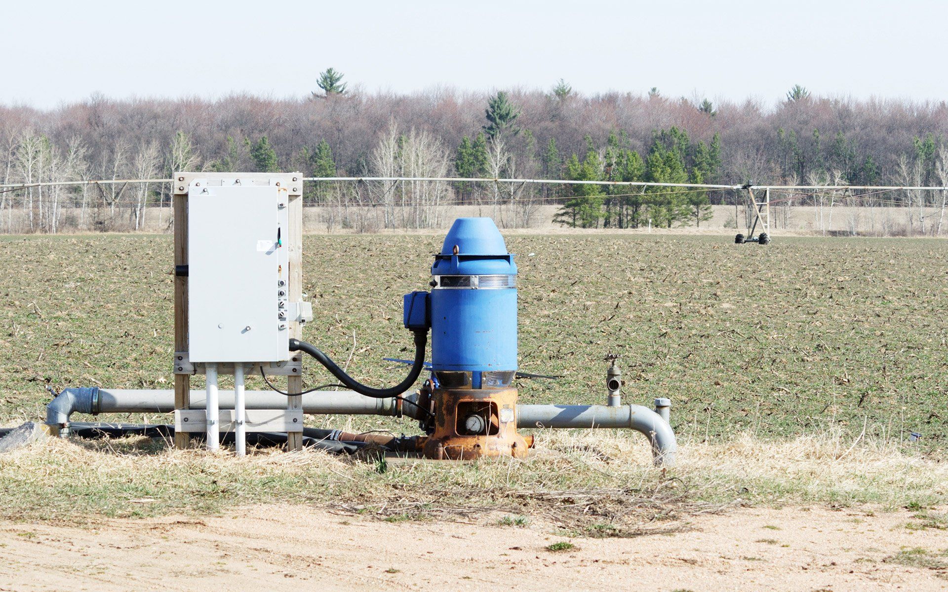 Blue Irrigation Well — Anchorage, AK — Anchorage Well And Pump Service