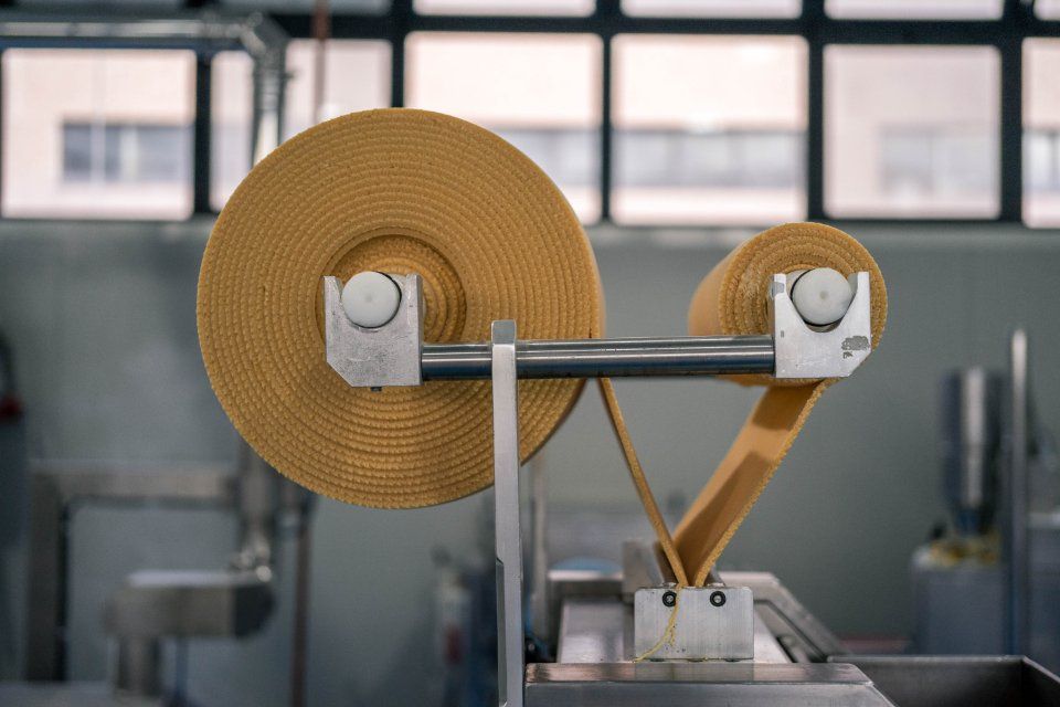 Fresh pasta rolls
