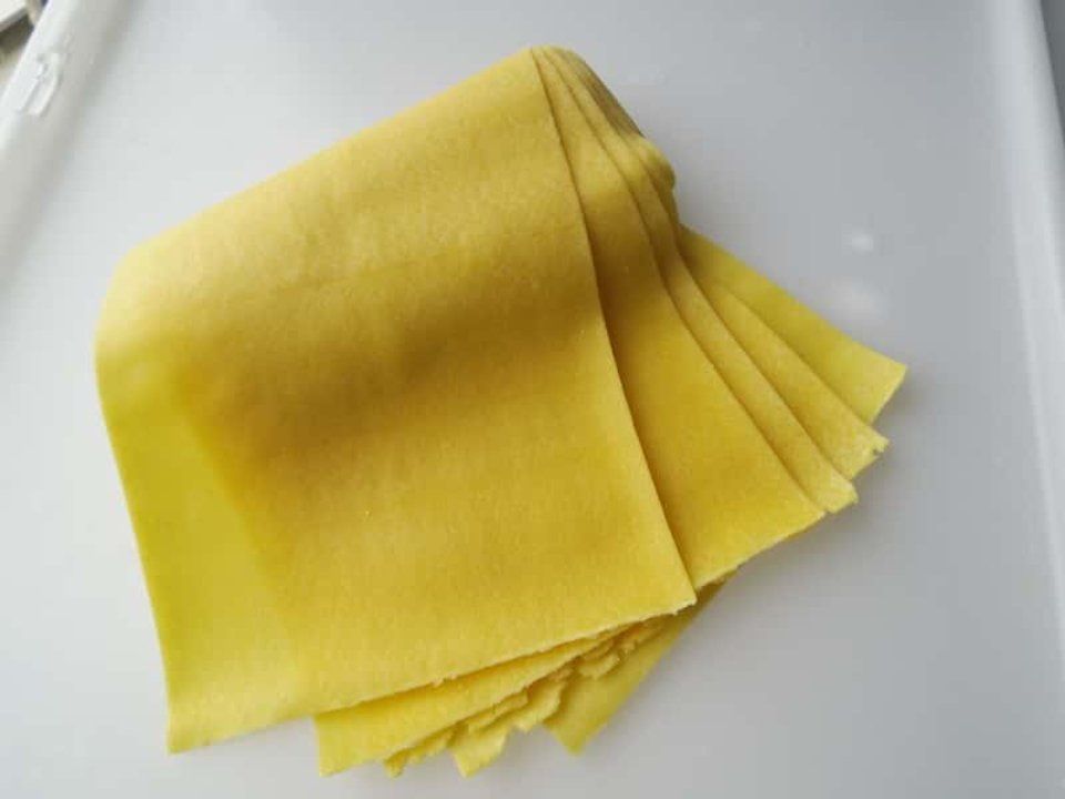 Green puff pastry