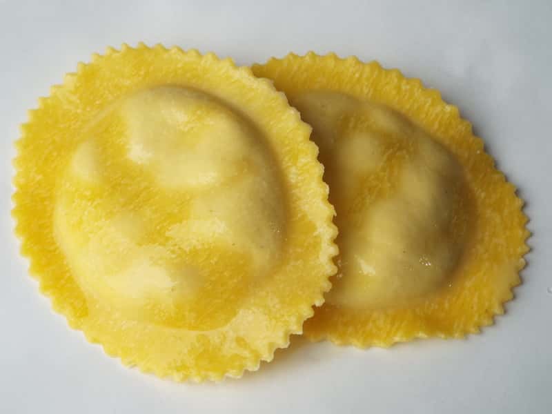 Ricotta and Spinach Ravioli 