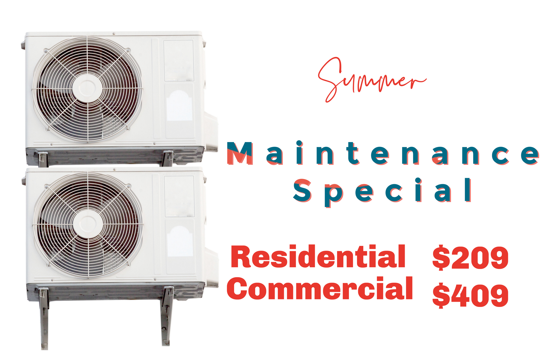 Summer HVAC Maintenance coupon