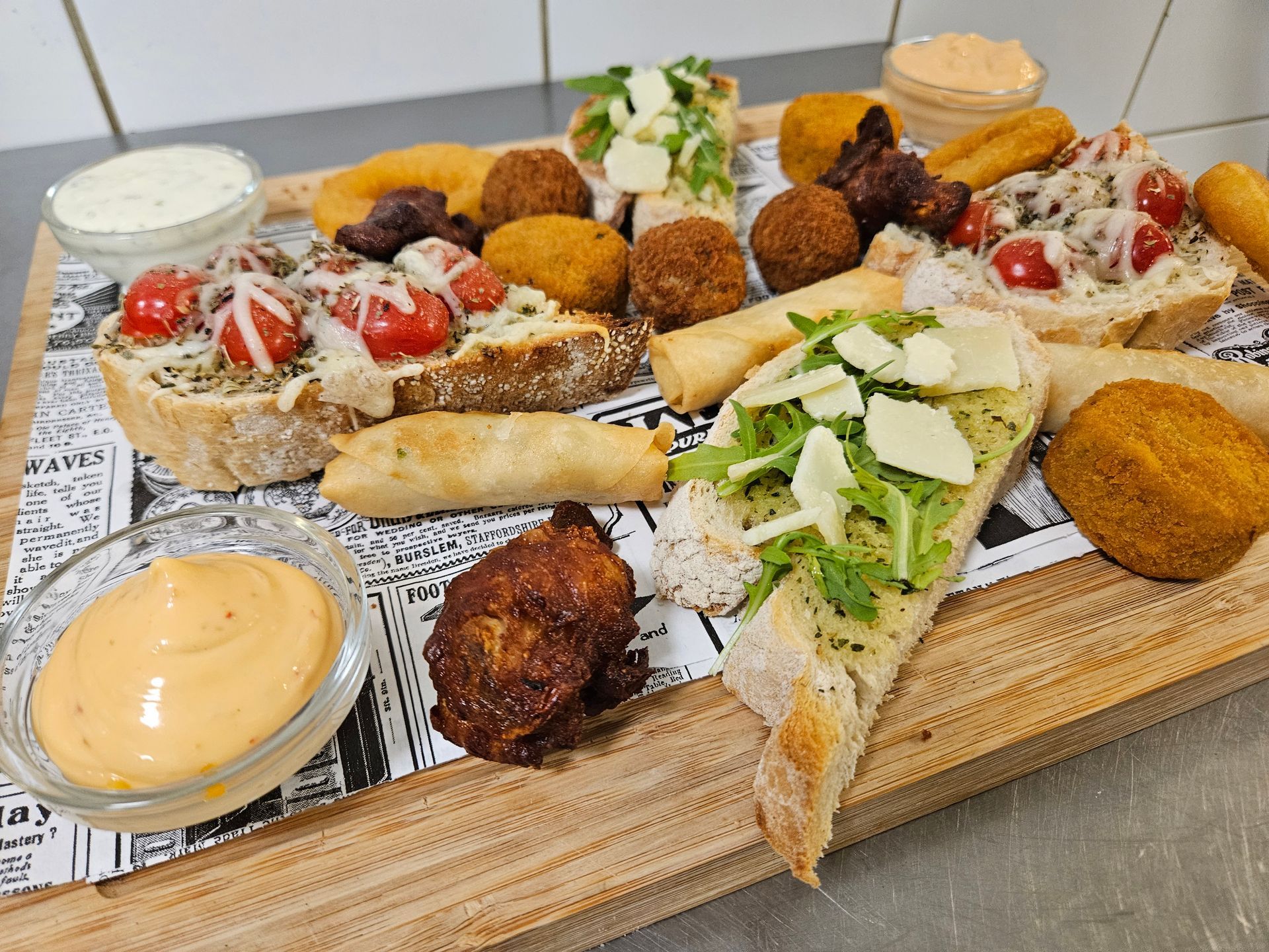 Heeren van Heers brasserie hapjesplank