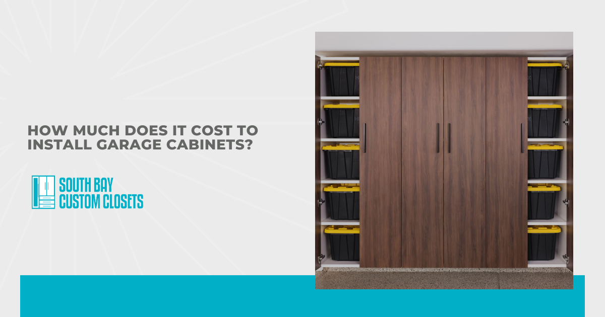 How Much Does It Cost to Install Garage Cabinets?