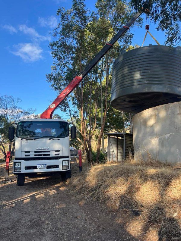Crane truck hire