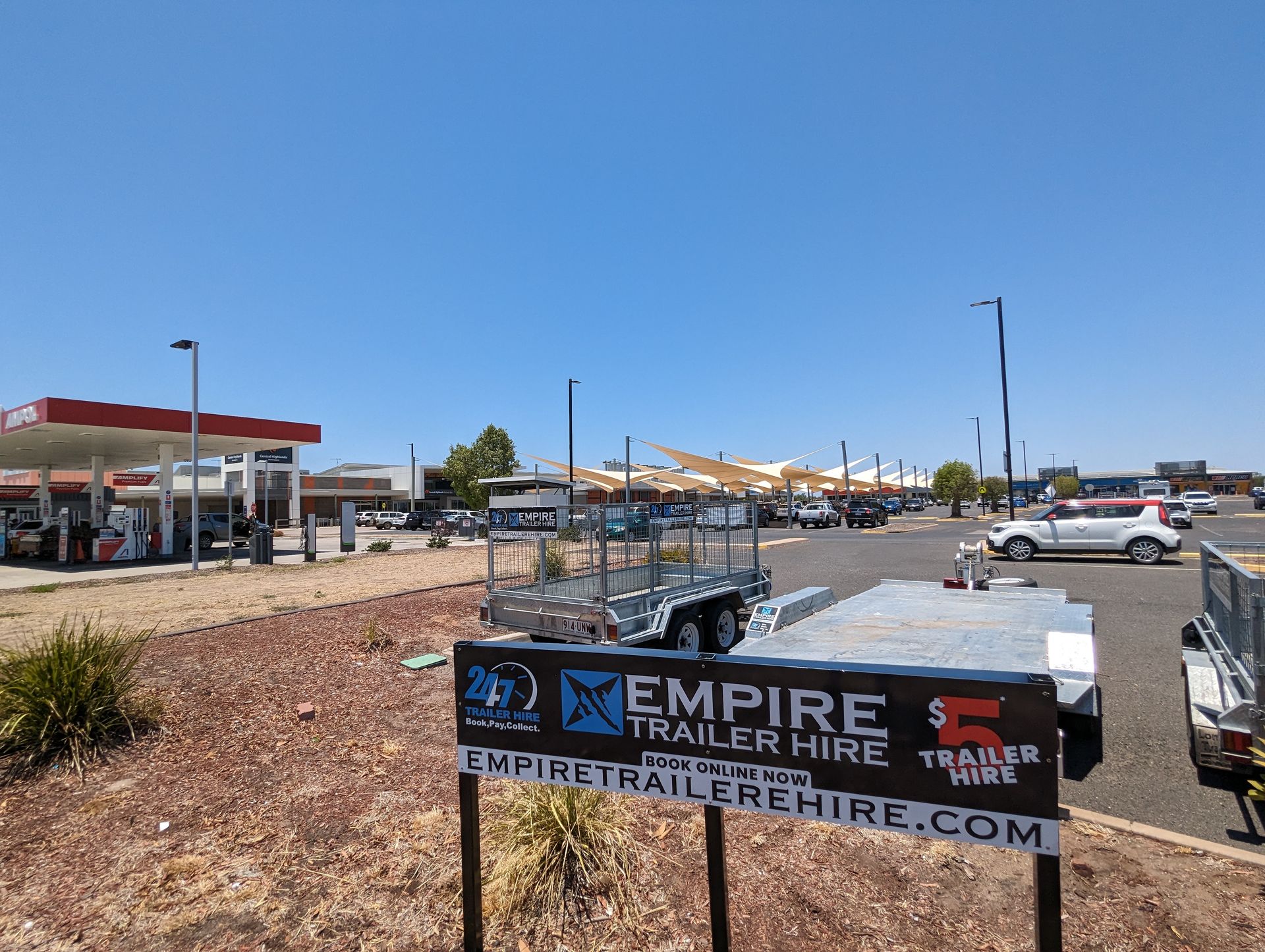 Trailers at Central Highlands Marketplace, Emerald