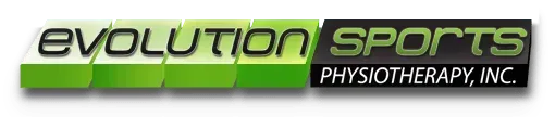 A logo for evolution sports physiotherapy inc.