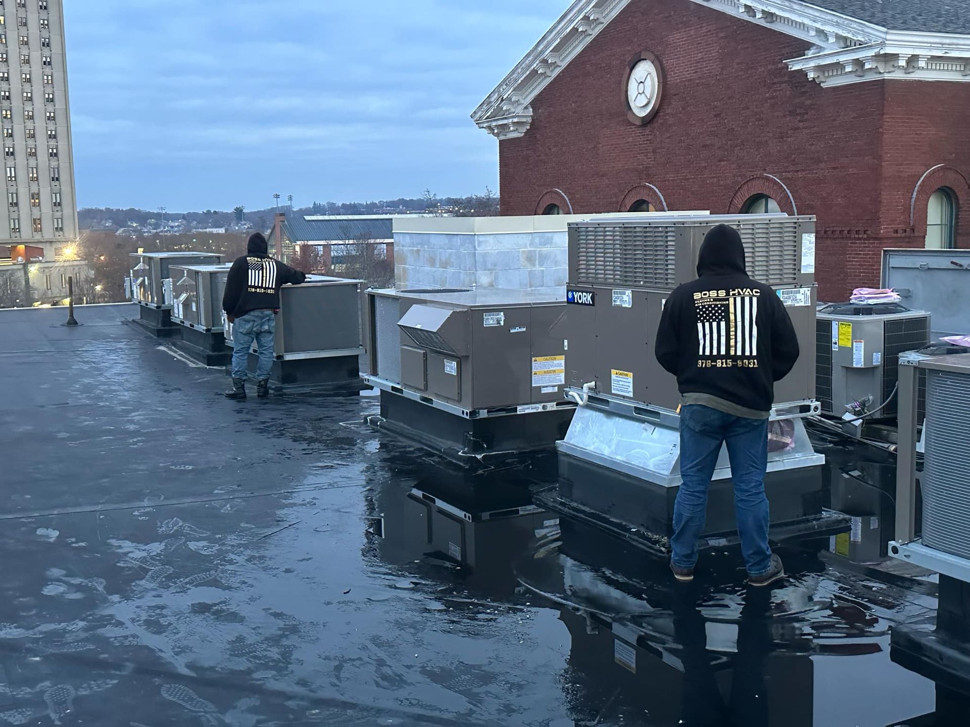  Nashua NH HVAC BOSS Install Commercial equipment