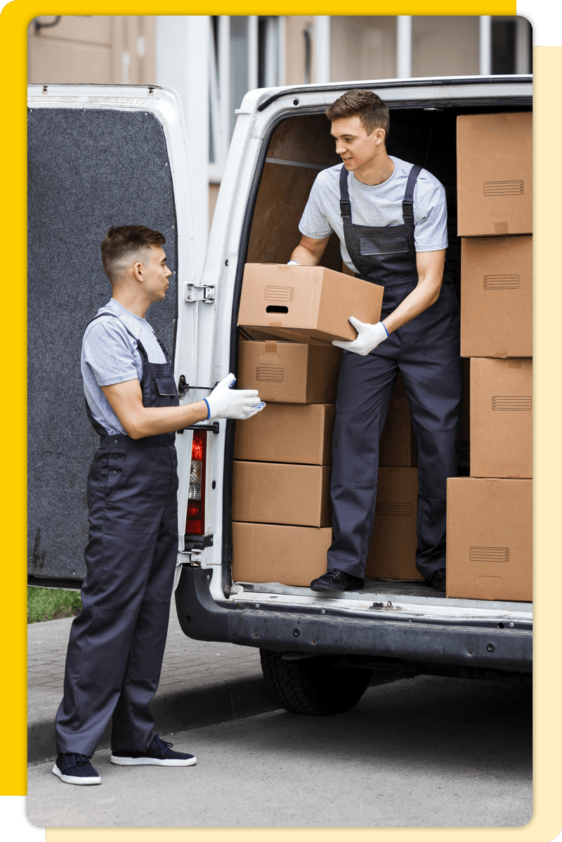 man and a van service