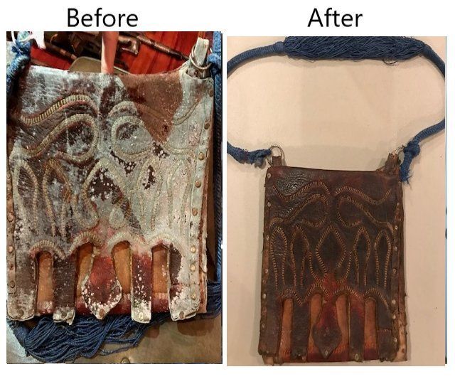 Before & After Purse Restored
