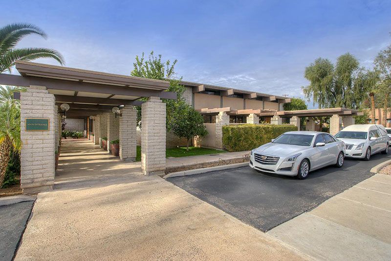 Whitney & Murphy Funeral Home Main Entrance
