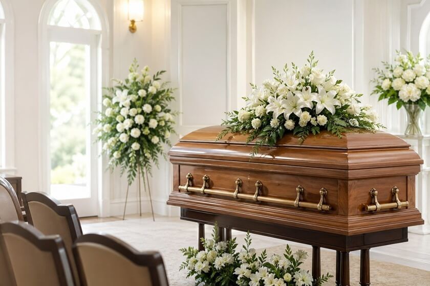 a serene setting for a funeral or cremation in Glendale, AZ