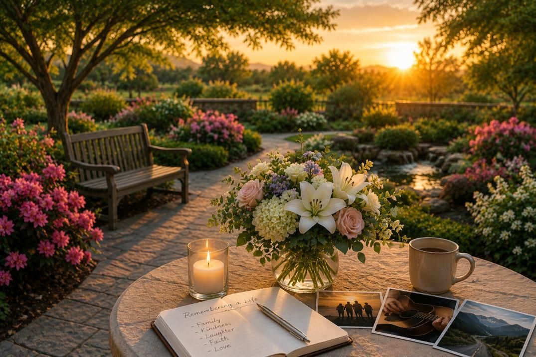 Planning journal and floral tribute offer compassionate guidance, cremation services Phoenix, AZ