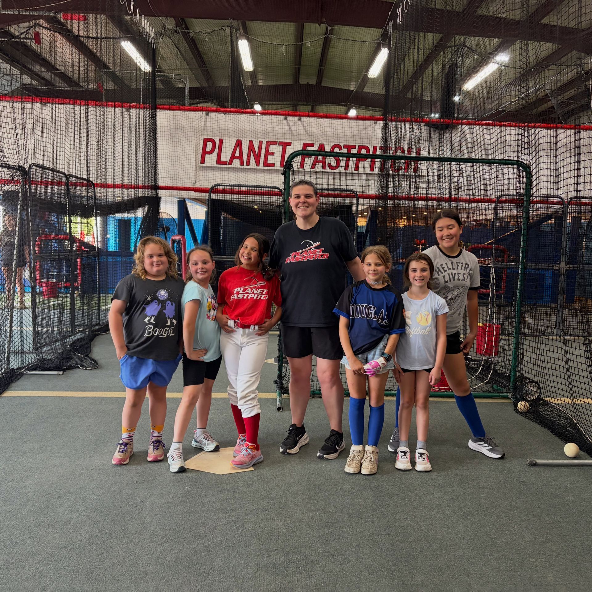Indoor Softball Training