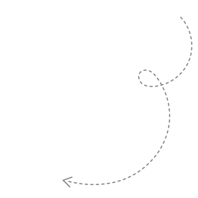 Geschwungener Pfeil